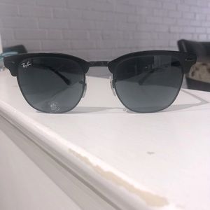 Women’s Clubmaster Metal Ray Ban Sunglasses